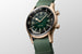 Часы Longines Legend Diver с 42 мм корпусом из бронзы и титана, с зеленым циферблатом и текстильным ремешком