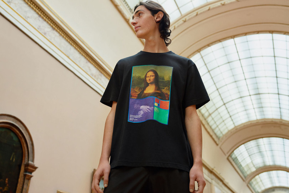 Uniqlo представили коллекцию футболок совместно с Лувром