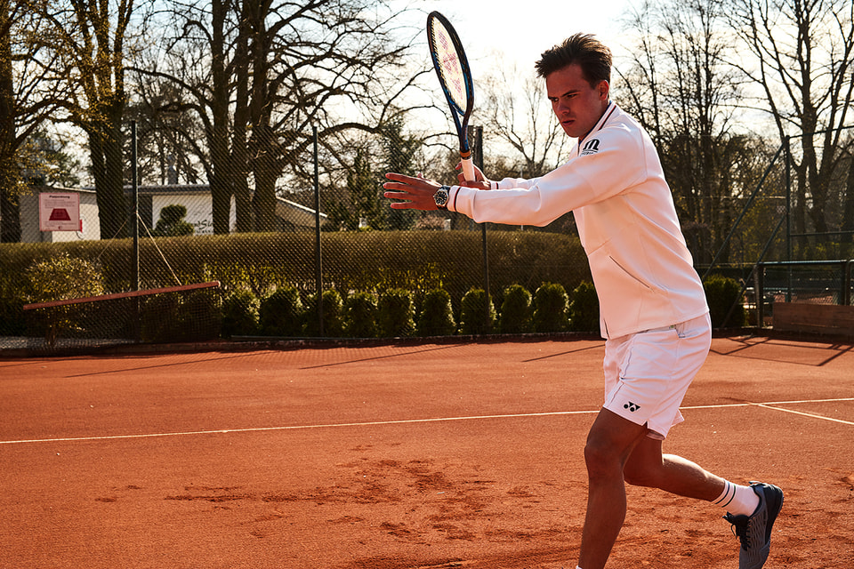 Немецкий профессиональный теннисист Даниэл Альтмайер – член команды MLCrew и посланник часового бренда