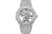 Часы Hublot Big Bang Integral High Jewelry с 43 мм корпусом и браслетом из белого золота, со скелетонизированным циферблатом и декором из 150 бриллиантов огранки багет