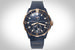 Часы Diver 1185-170-3/BLUE от Ulysse Nardin с 44 мм корпусом из титана с акцентами из розового золота, с автоматическим мануфактурным калибром хронографа UN-118 и с водонепроницаемостью до 300 м