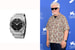 Режиссер Педро Альмадовар в ансамбле Prada и в часах Bvlgari Octo