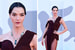 Модель Мариякарла Босконо в платье Jean Paul Gaultier и колье Cartier