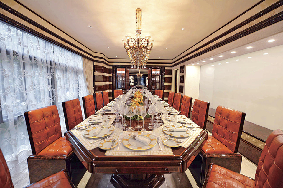 Дизайн Shanghai Mansion разработан специалистами SR Interiors