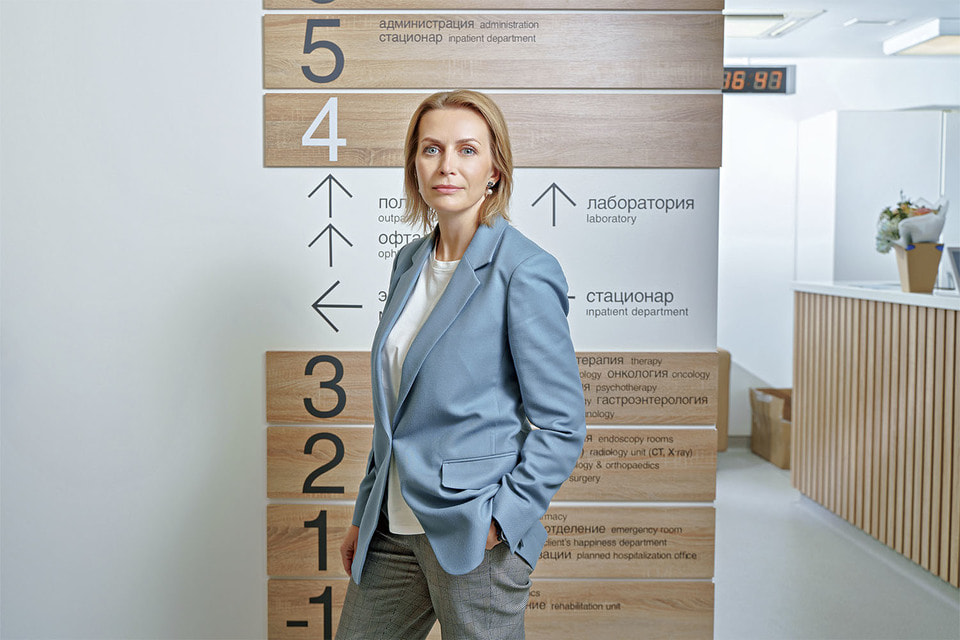 Ирина Артюшина, бывший топ-менеджер в сфере страхования и банкинга, а ныне исполнительный директор сети клиник «К+31»