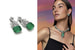 Серьги сo «скромными» изумрудами и колье Hypnotic Emerald