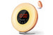 Coulax Wood Wake up Light Alarm ClockЭта SAD-лампа и будильник в одном корпусе хороша тем, что имеет 20 уровней освещения. Будильник может разбудить вас звуками природы (например, пением птиц) или любимой FM-радиостанции, а лампа организует вам солнечную ванну и зарядит энергией на целый день.