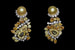 Серьги Dior из коллекции Tie &amp; Dior c желтыми сапфирами и бриллиантами