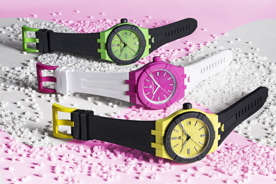 Корпус, циферблат и детали часов Aikon #tide изготовлены из прочного композиционного материала ярких цветов