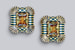 Серьги «Закат империи» от бренда Izmestiev Diamonds, который будет представлен в ювелирном разделе ярмарки