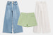 Джинсы, шорты, и брюки палаццо из коллекции денима от Lime