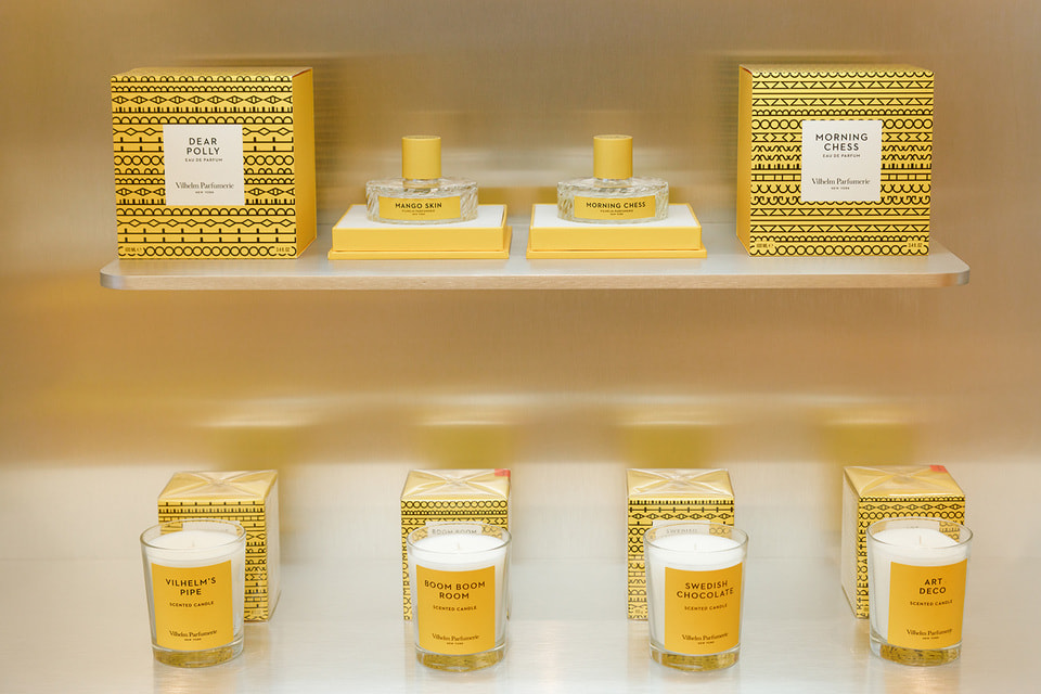В российском флагманском бутике Vilhelm Parfumerie представлены все «динамичные инновационные ароматы» бренда