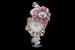 Часы «с секретом» Dior Rose от Dior в корпусе из белого и розового золота, с декором из бриллиантов и розовых сапфиров