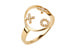 Кольцо Moyen от Ruifier из желтого золота с бриллиантами 