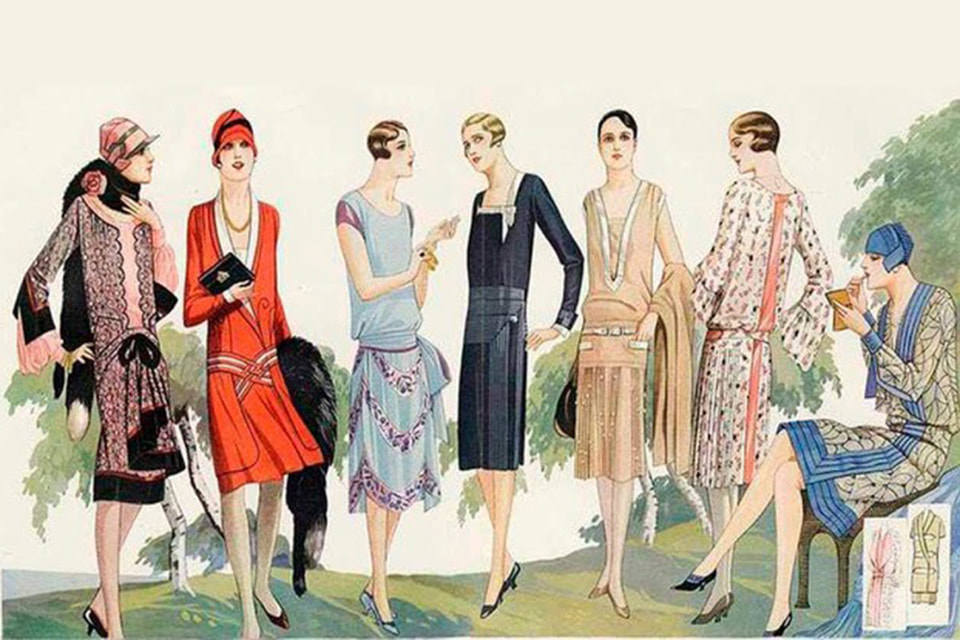 Мода «ревущих» 1920-е буквально пронизана духом ар-деко