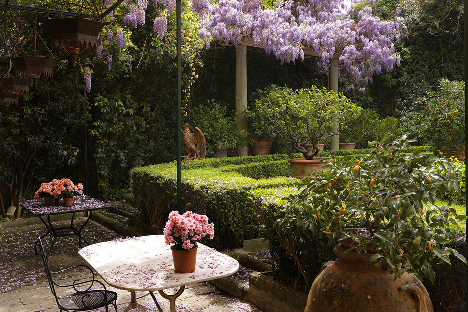 Сад в итальянском стиле