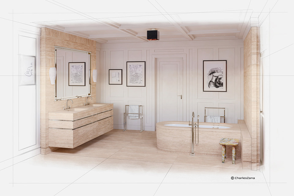 Коллекция Hamptons разработана совместно с французским архитектором Шарлем Зана 