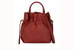 Кожаная сумка-мешок Coccinelle в оттенке бордо