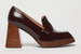 Кожаные туфли Max &amp; Co. на платформе из коллекции Pony Ride