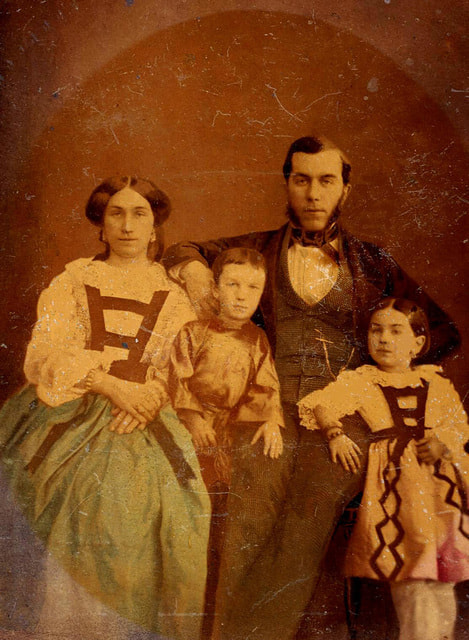Семья Абрикосовых (1857 г.), из собрания Мхаила Жабина