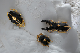 Броши в виде жуков из коллекции Bug от российской марки Vertigo 