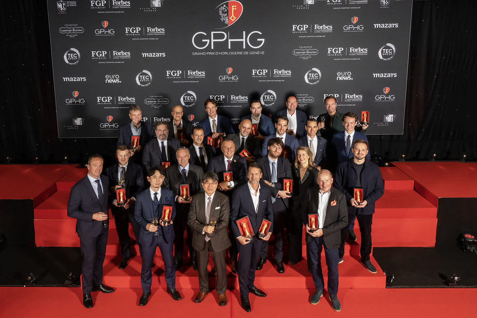 Призеры 22-й церемонии Grand Prix d'horlogerie de Geneve 