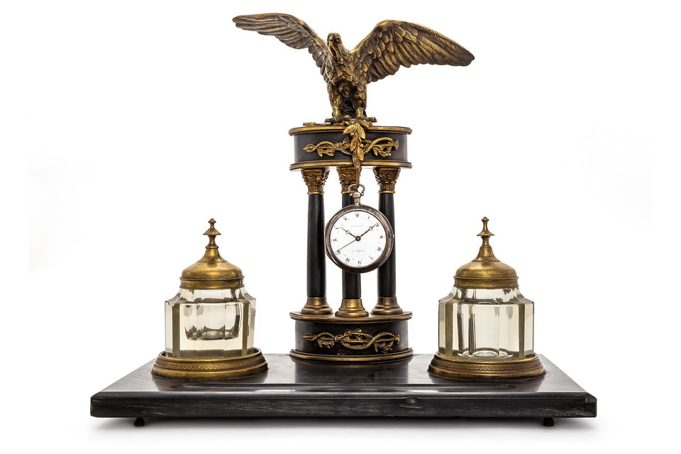 Часы, изготовленные в 1794 году фабрикой Петра Нордштейна, одним из первых часовых производств, учрежденных по указу Екатерины II