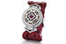 Часы-браслет Chopard с закрытым циферблатом из белого золота с жемчугом Акойя, рубином и бриллиантами