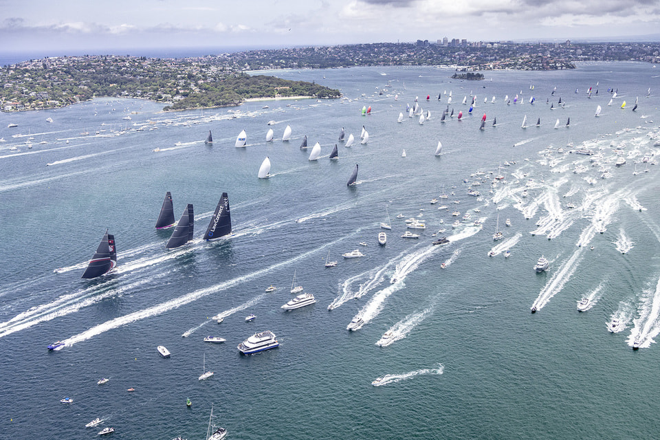 Гонка Rolex Sydney Hobart Yacht Race 2021 стартует из гавани Сиднея и заканчивается на Тасмании