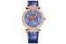 Часы Chopard Imperiale с перламутровым синим циферблатом и бриллиантами