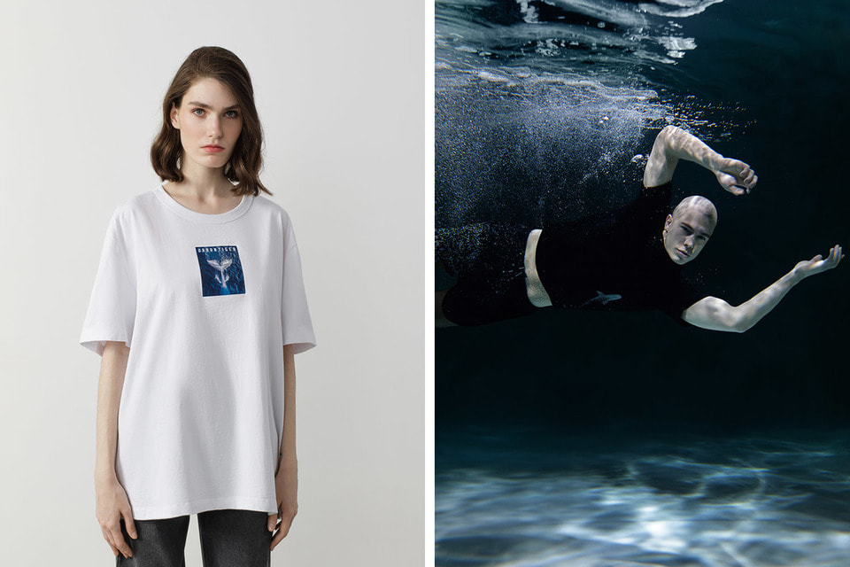 10% от продажи футболок Ocean Capsule пойдет в Фонд защиты китов