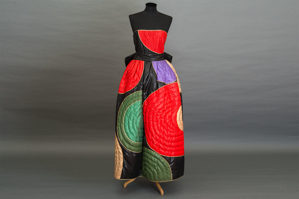 Вечернее платье, автор – дизайнер Лиана Телегина, 1984 г.