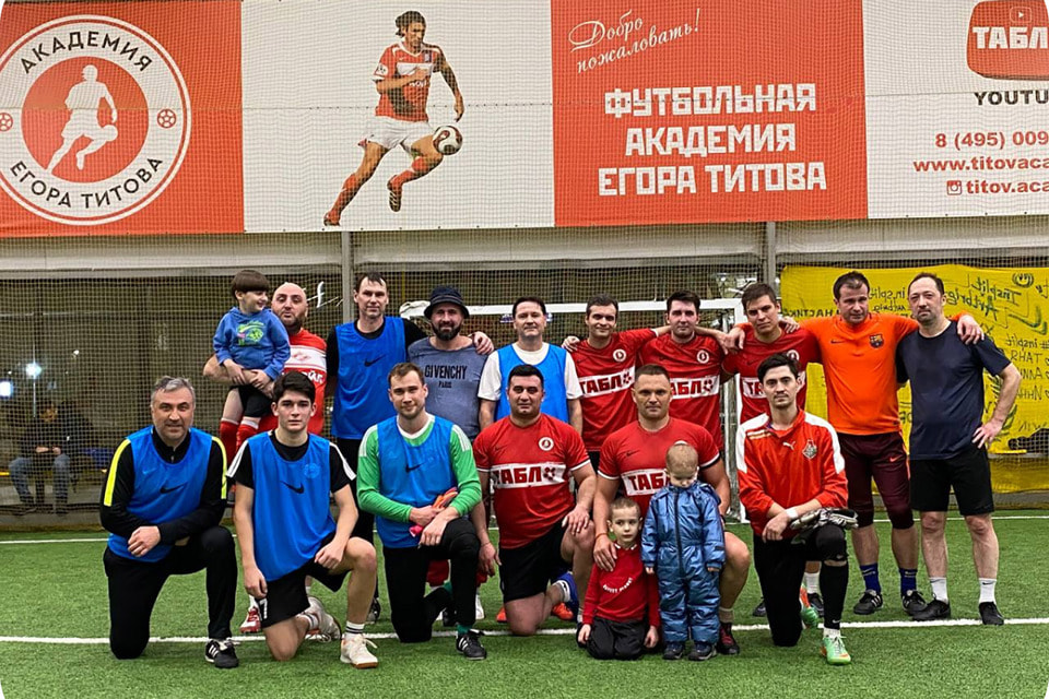Участники родительской команды Titov Team 