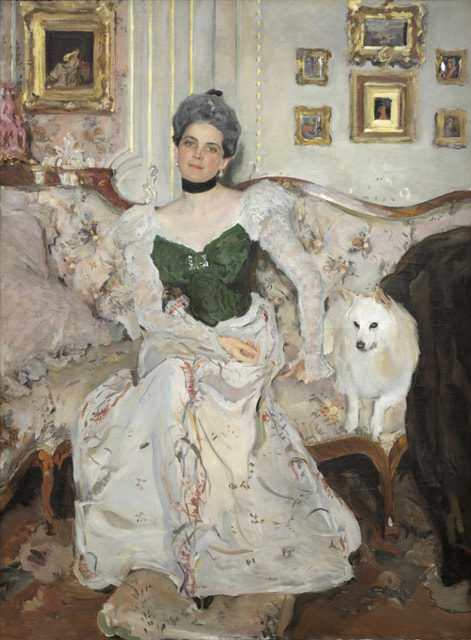 Портрет княгини З.Н. Юсуповой, В.А. Серов, 1902 г.