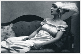 В.В. Дженеева в спектакле «Безрассудство и счастье». Театр имени В.Ф. Комиссаржевской, Москва, 1916 год.
