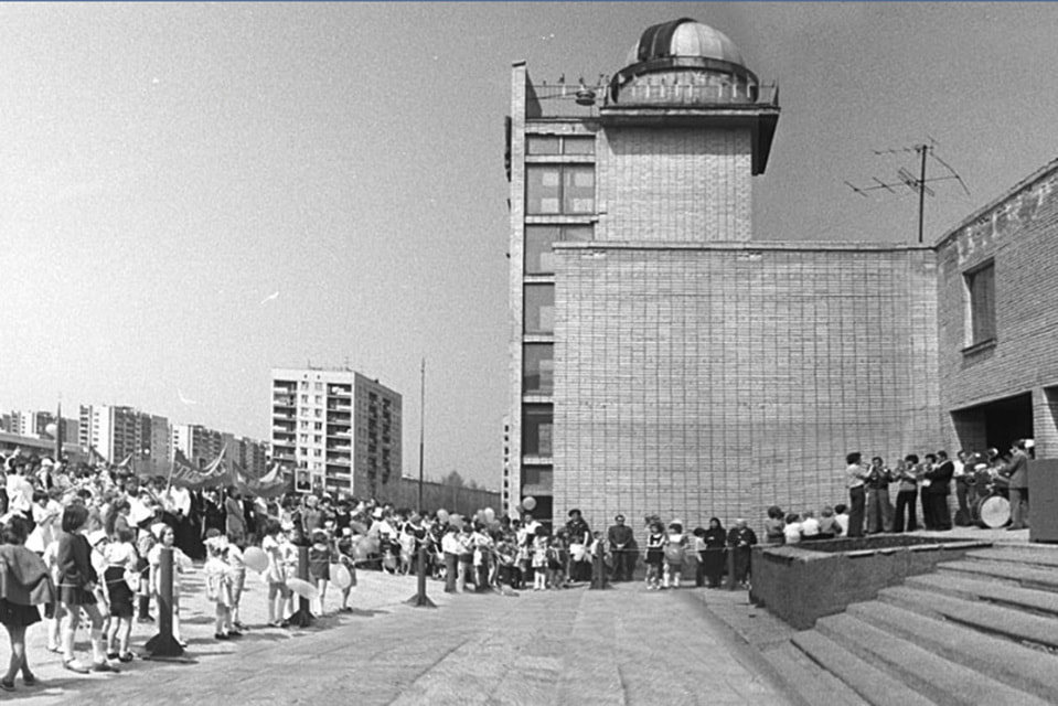 Здание Черноголовской обсерватории, открытой в 1969 году