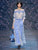 Платье в стиле «барышня-крестьянка» из полупрозрачной ткани с цветочным принтом, Emporio Armani
