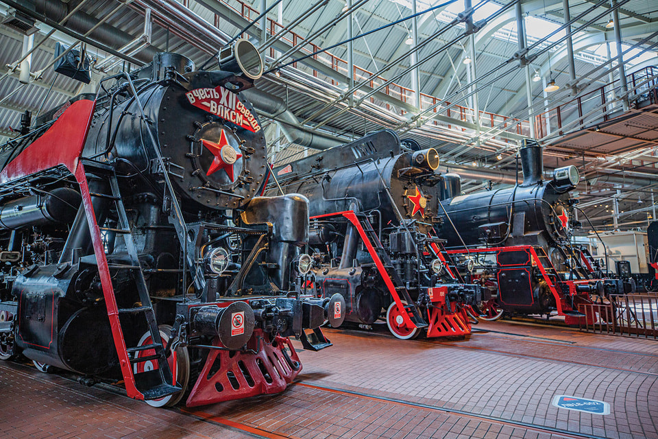 Музей железных дорог России был открыт в 2017 году