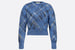 Укороченный свитер из мохера и альпаки Check'n'Dior, Dior