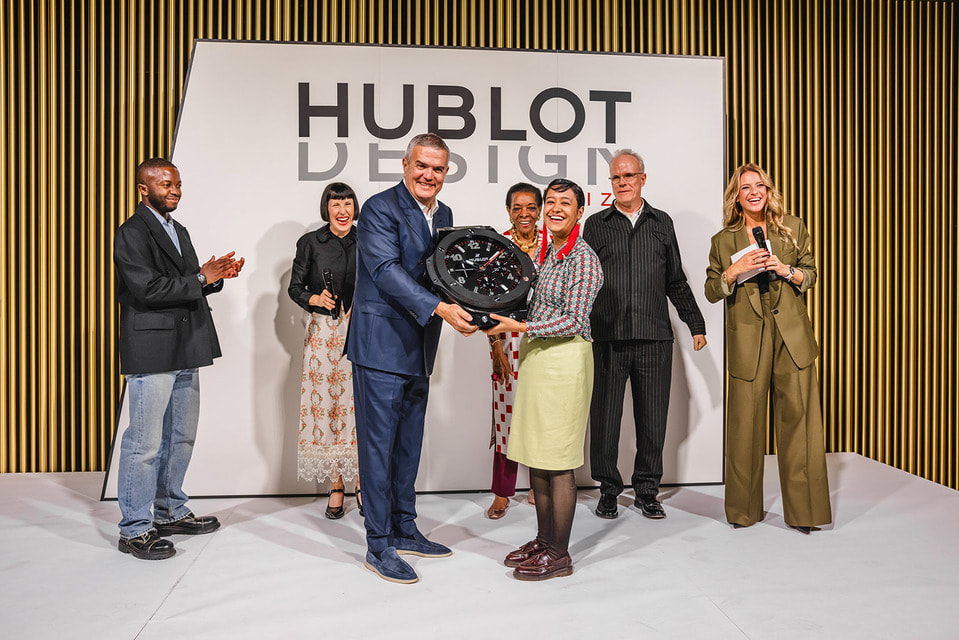 Генеральный директор Hublot Рикардо Гвадалупе на церемонии вручения Премии Hublot Design Prize 2023