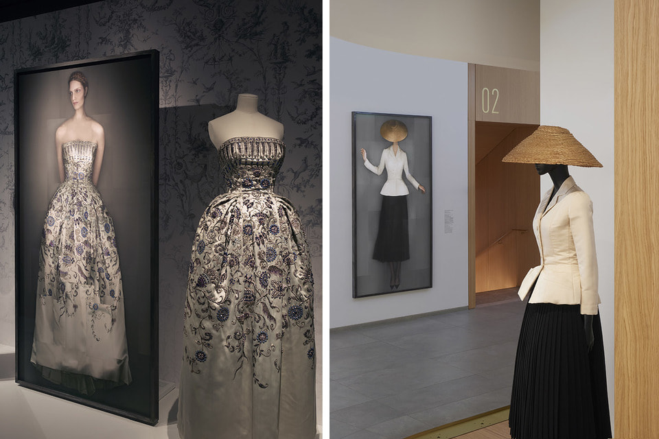 Художница Катерина Джебб вдохновилась архивными образами Dior для создания цифровых картин