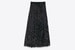 Плиссированная юбка из жатого вельвета, Saint Laurent