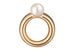 Серебряное кольцо с круглой жемчужиной из коллекции Cartoon от Moonka – российской марки, позиционирующей себя как бренд Demi-Fine и Fine Jewelry