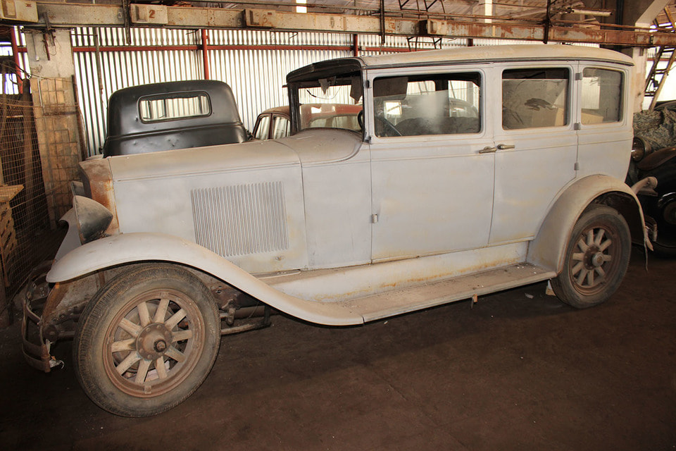 Graham, 1930-е гг. – первый автомобиль, приобретенный в коллекцию в 2007 г. 