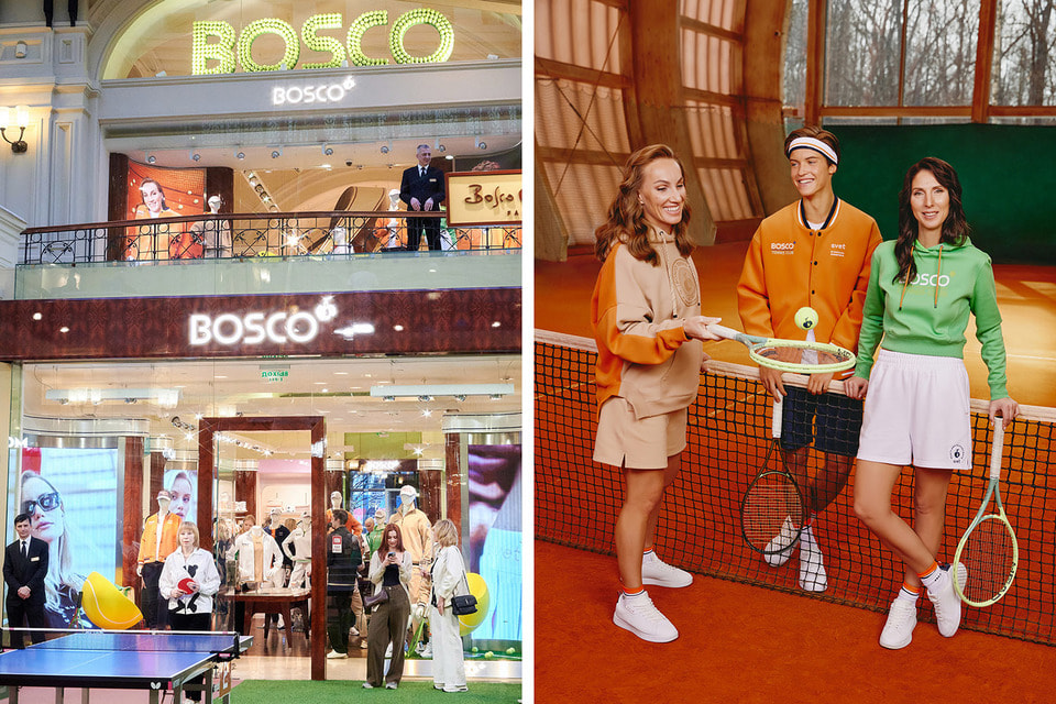 Образы из коллекции Bosco Tennis Club x SVET by Svetlana Kuznetsova