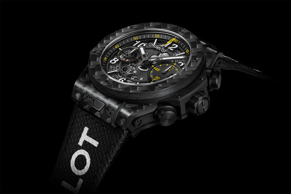 Модель Hublot Big Bang Unico Sailing Team выполнена из легкого и прочного углеродного волокна