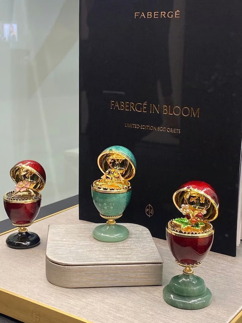 Знаменитые яйца Fabergé в современной версии 