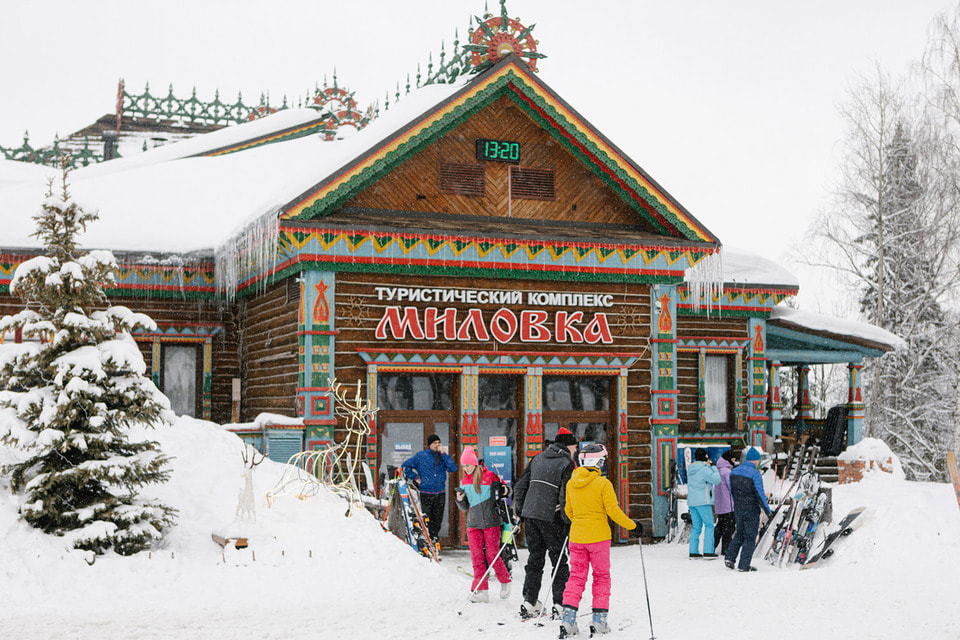 Горнолыжный комплекс «Миловка» в Плесе 