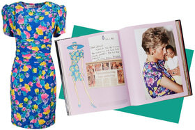 Лот аукциона Princess Diana’s Style &amp; A Royal Collection – шелковое платье Bellville Sassoon, сшитое для Дианы, принцессы Уэльской